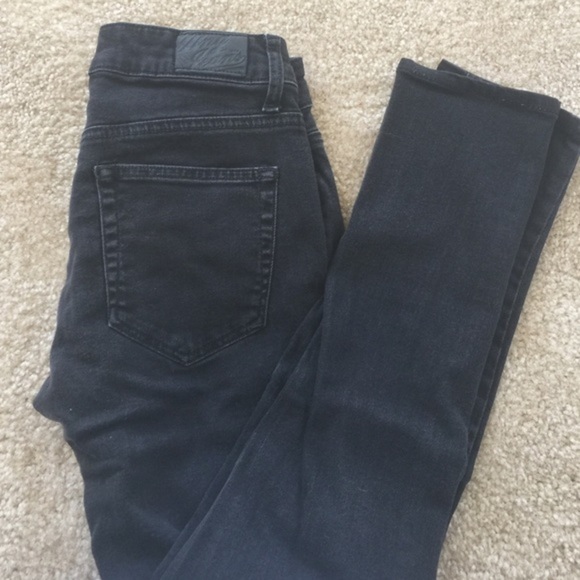 Mango black ripped jeans size 4 - Picture 4 of 5
